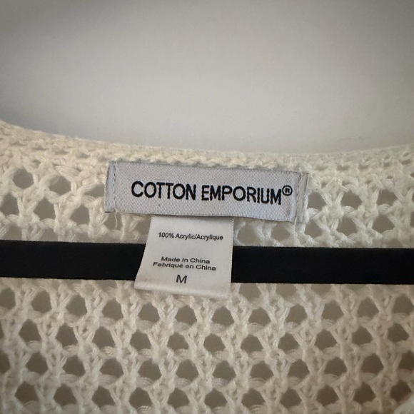 Cotton Emporium Multicolor Crochet Cardigan - Picture 3 of 3